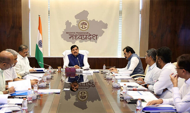जन-मन सभागार का निर्माण कार्य ग्लोबल इन्वेस्टर्स समिट से पहले करायें पूर्ण : मुख्यमंत्री डॉ यादव