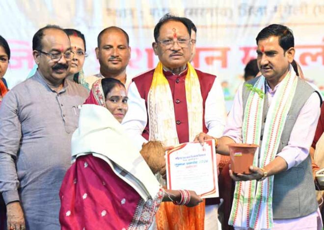 रायपुर : आंगन मिलन सेवा से उत्सव स्थल बने आंगनबाड़ी केंद्र, पहले दिन 97 हजार से अधिक लोगों की सहभागिता