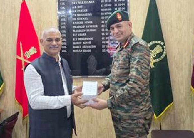अखिल भारतीय आयुर्वेद संस्थान और टेरिटोरियल आर्मी की अनूठी पहल: भट्टी माइंस में लगाए जाएंगे अश्वगंधा के 10,000 पौधे