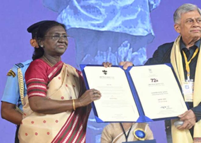 राष्ट्रपति द्रौपदी मुर्मु ने प्रदान किए 72वें राष्ट्रीय फिल्म पुरस्कार
