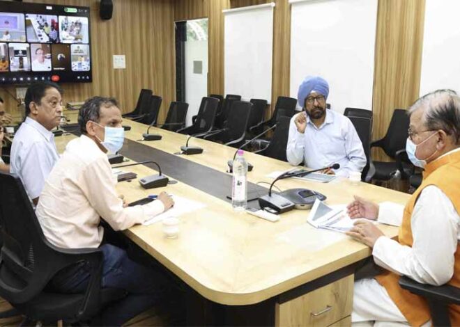 रबी सीजन के लिये करें बिजली की पर्याप्त व्यवस्था : ऊर्जा मंत्री श्री तोमर