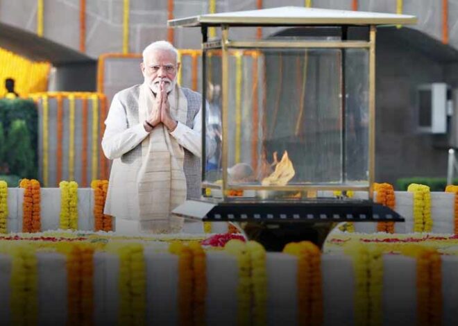गांधी जयंती: पीएम मोदी ने राजघाट और गांधी स्मृति में दी बापू को श्रद्धांजलि, सर्व-धर्म प्रार्थना सभा में हुए शामिल